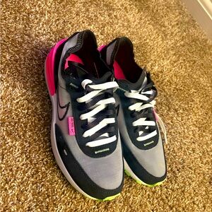 Nike Waffle 1 🖤🩷💚